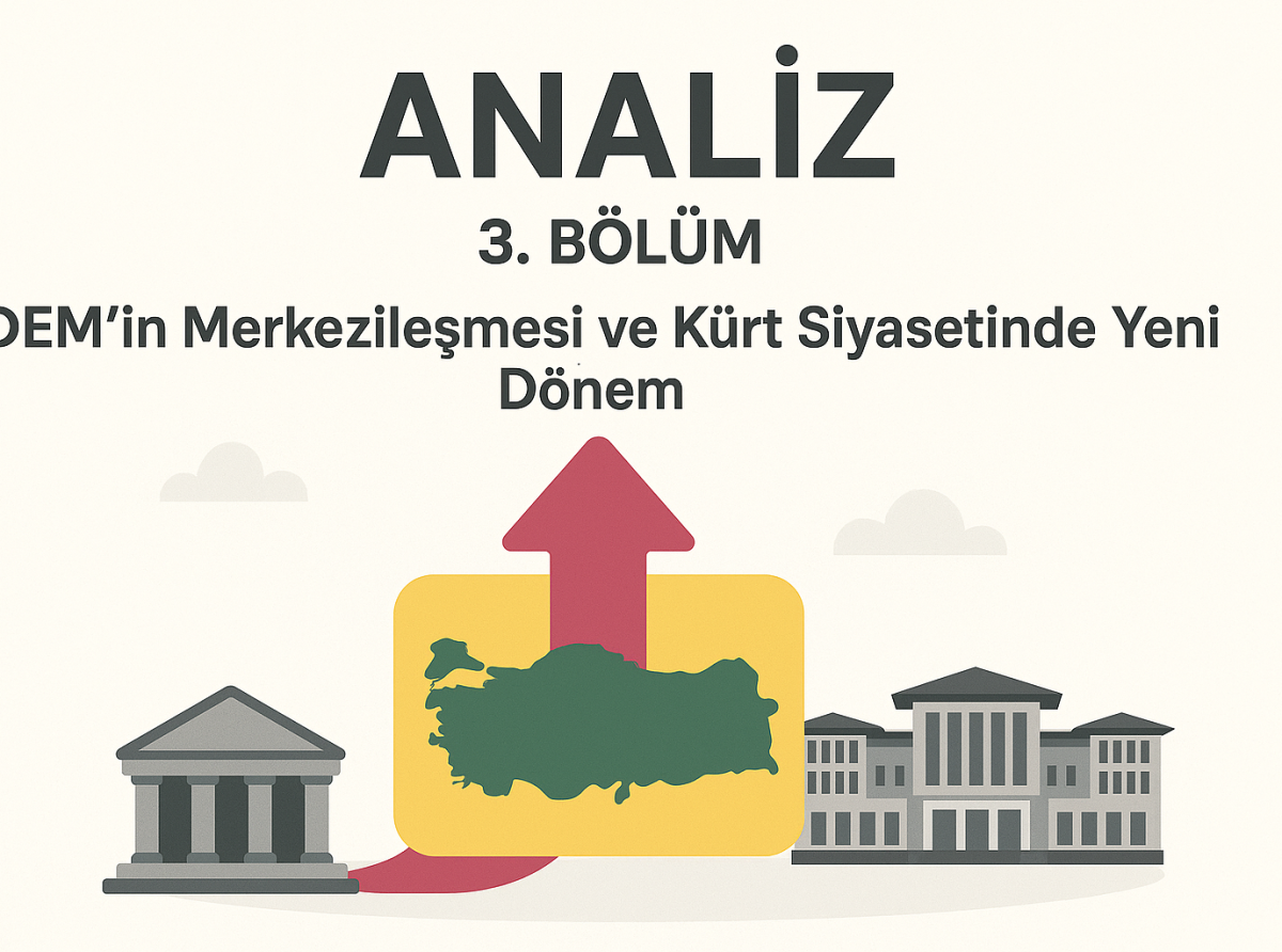 DEM’in Merkezileşmesi ve Kürt Siyasetinde Yeni Dönem (3.Bölüm)