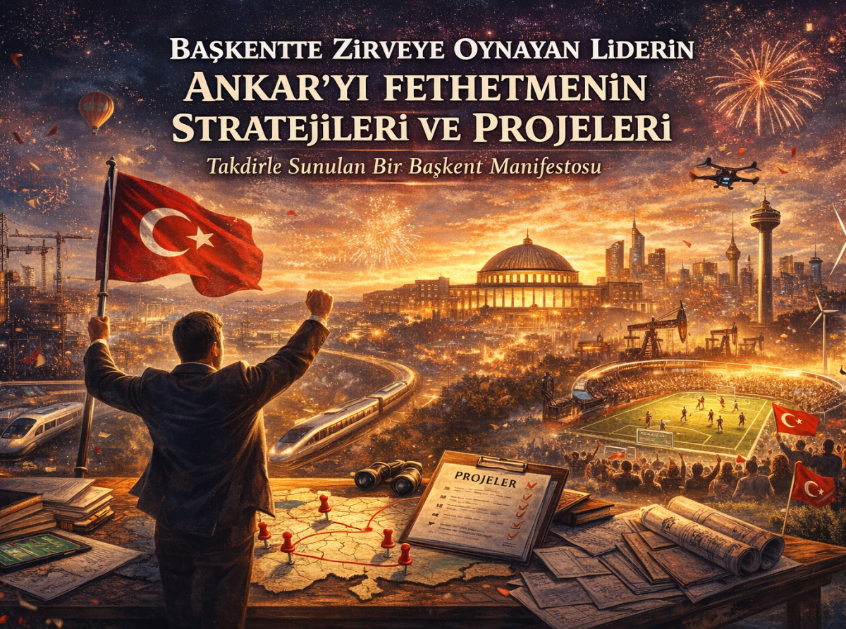 Başkentte Zirveye Oynayan Liderin El Kitabı: Ankara’yı Fethetmenin Stratejileri ve Projeler