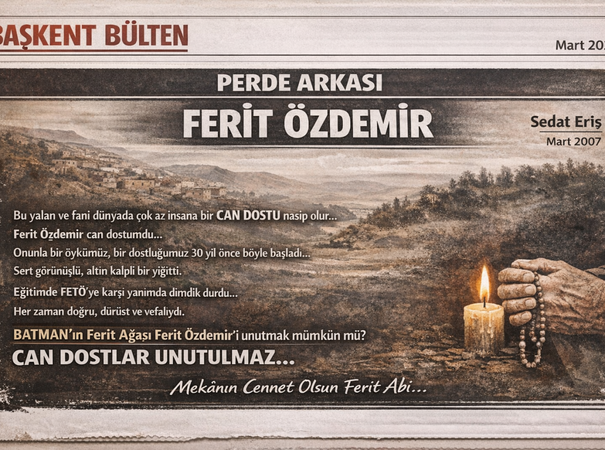 Ferit Özdemir - Perde Arkası