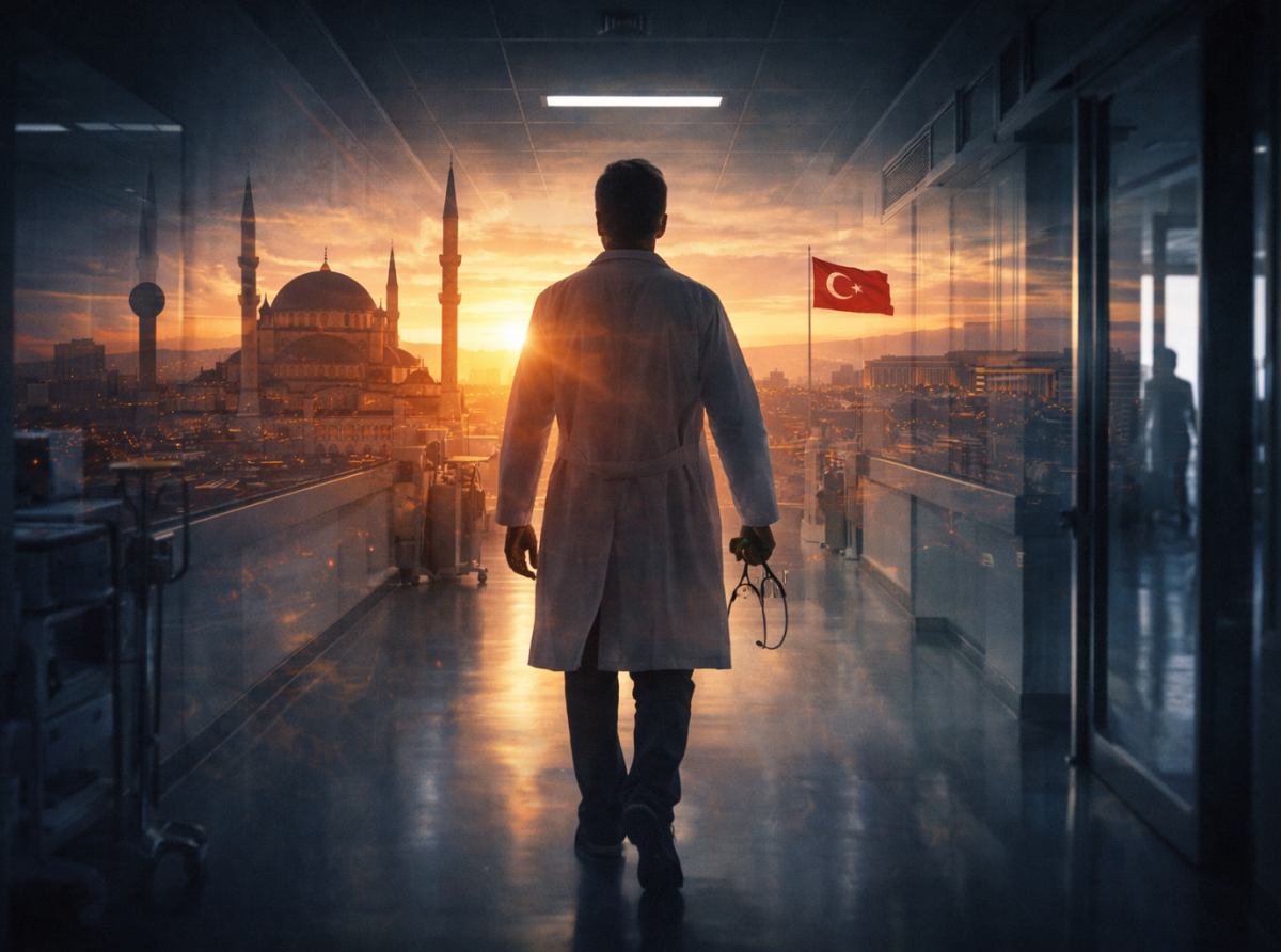 Beyaz Önlüğün Ağırlığı : Ankara'dan Türkiye'ye Uzanan Doktorların Sessiz Kahramanlığı