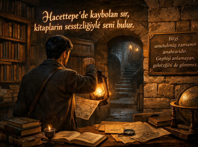  “Ankara’nın Unutulan Hikâyeleri”. Hacettepe’nin Esrarengiz Kitaplığı
