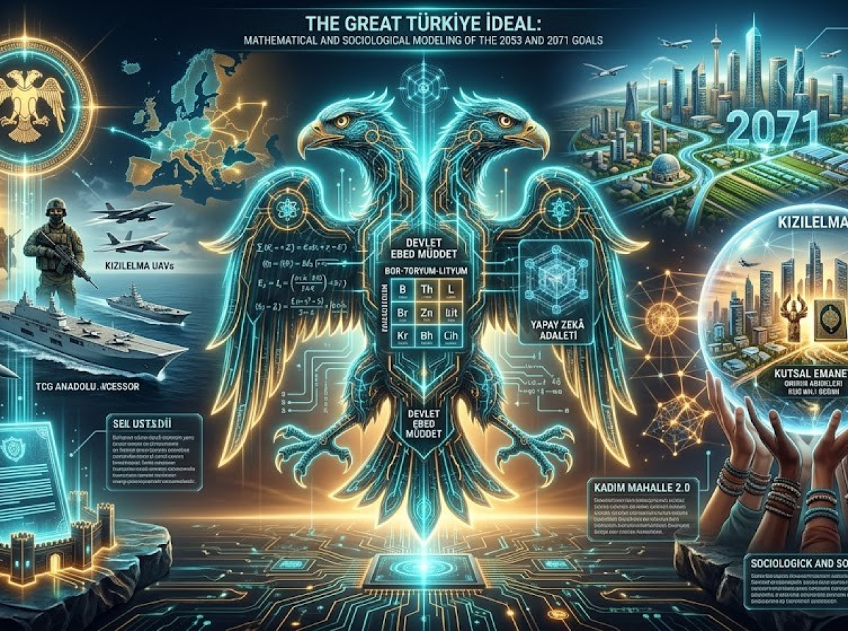 Doktrin: "Büyük Türkiye İdeali" -2053 ve 2071 Hedeflerinin Stratejik, Matematiksel ve Sosyolojik Modellemesi