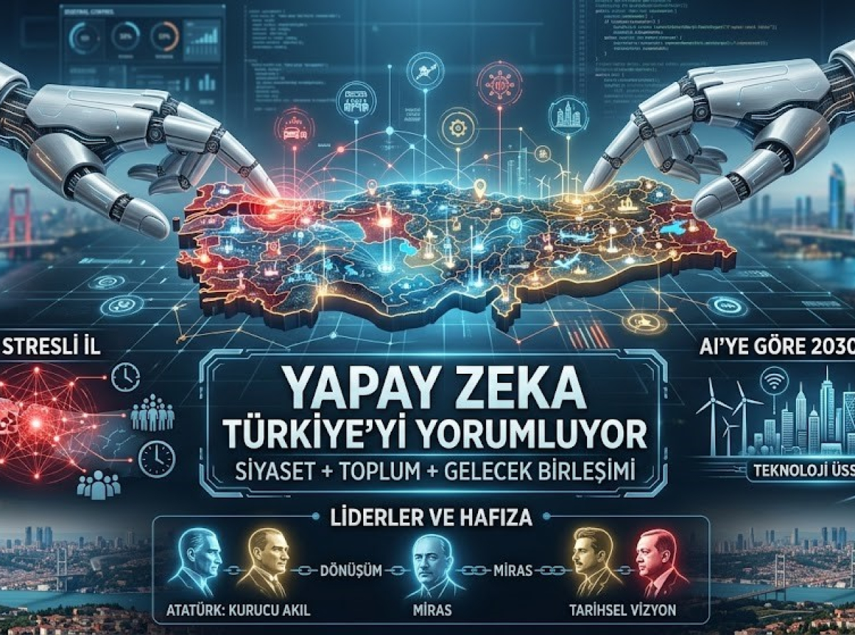 Yapay Zekâ Türkiye’yi Yorumluyor: Algoritmaların Aynasında Siyaset, Toplum ve Gelecek